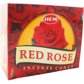 Hem Incense Cones - Red Rose