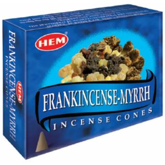 Hem Incense Cones - Frankincense-Myrrh