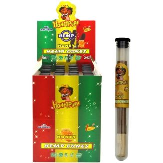 Wholesale HoneyPuff Cones With Wood Filter - Honey 