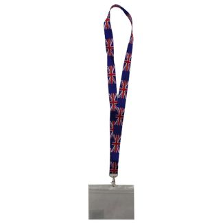 ID Wallet With Lanyard - Union Jack 