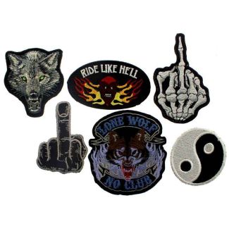 Wholesale Iron-On Patches - Assorted Designs