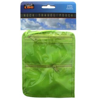 Wholesale Neck Travel Pouch - 16cm x 13cm