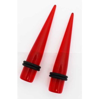 Ear Stretchers 8mm -Red