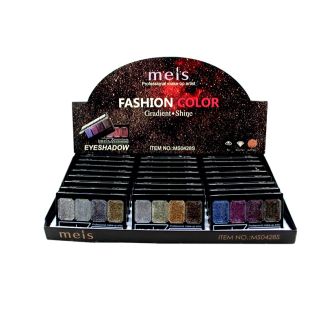Wholesale Meis Fashion Color Gradient Shine - Eye Shadow Pallets 