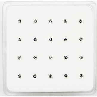 Wholesale Round Nose Pins-Clear(1.5mm)