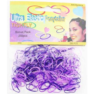 Wholesale Ultra Elastic Ponytailer- Purple