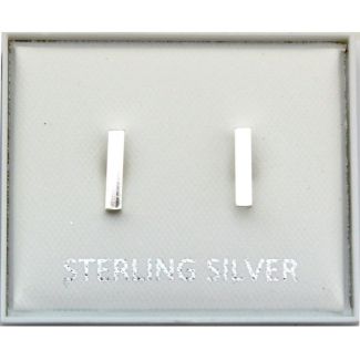 Wholesale Sterling Silver Rectangular - 8mm
