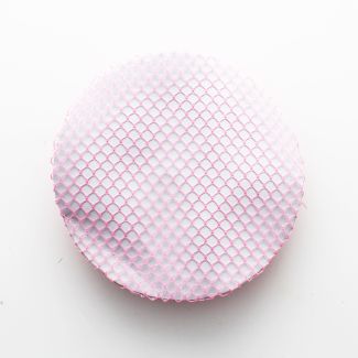 Fine Bun Net With Ruffle Closure - Pink