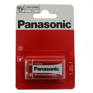Panasonic Alkaline Batteries - 9V