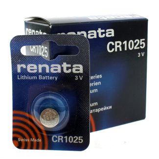 Renata Lithium Batteries - CR1025 (3V) (C)