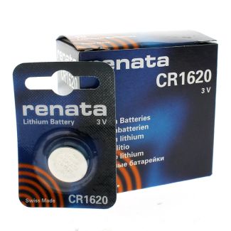 Renata Lithium Batteries - CR1620 (3 V)