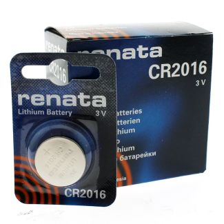 Renata Lithium Batteries - CR2016 (3V)