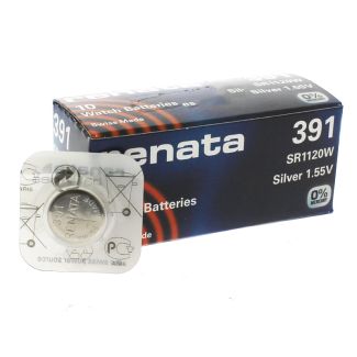  Renata Watch Batteries - 391 (1.55V)