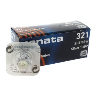Renata Watch Batteries - 321 (Silver 1.55V)