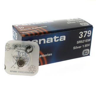 Renata Watch Batteries - 379 (Silver 1.55V)