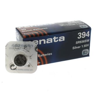 Renata Watch Batteries - 394 (Silver 1.55V)