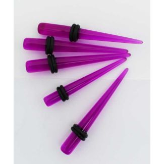 Ear Stretchers 6mm - Purple