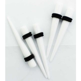 Wholesale Expanders/Stretchers 4.5mm - White