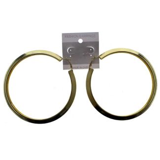 Gold Hoop Earrings - 10cm