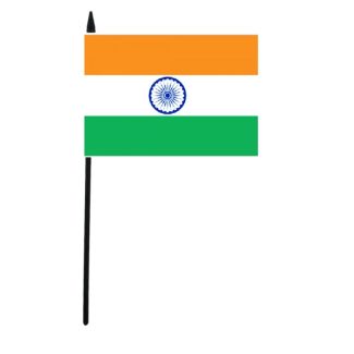India Flag - 6" x 4"
