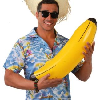 Inflatable Banana Novelty Prop - 70cm