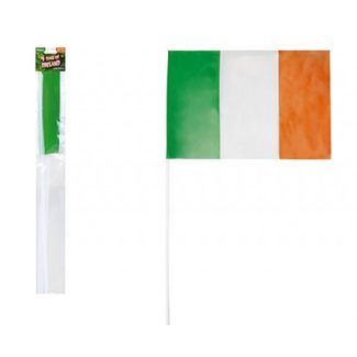 Ireland Plastic Flag With Sticks 