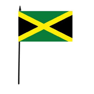Jamaica Table Flag - 6" x 4"