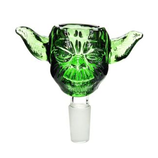 Wholesale Jaxx USA 'Loader' Glass Cone - Green Man (14.4 mm)
