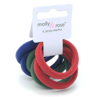 Molly & Rose Jersey Elastics - Assorted Colours 