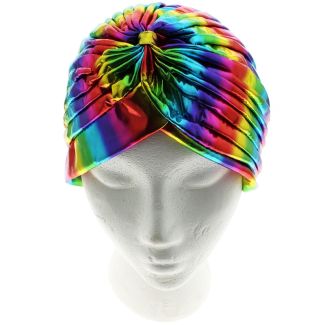 Jersey Turban Hat - Shining Rainbow