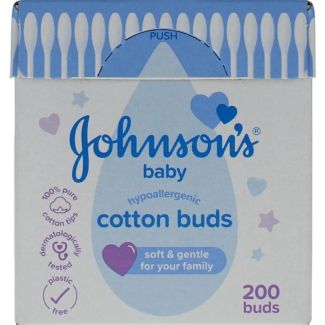 Johnson's Baby Cotton Buds (200pcs)