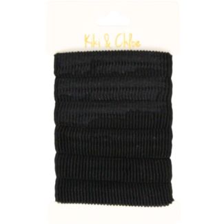 Kiki & Chloe Jersey Elastics- Black (1.5x7cm)