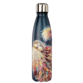 Wholesale Kim Haskins Rainbow Cat Reusable Stainless Steel Hot & Cold Thermal Insulated Drinks Bottle - 500ml