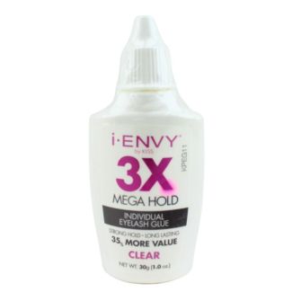 Kiss I Envy 3X Mega Hold Individual Eyelash Glue - Clear 