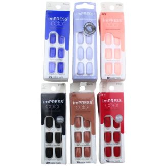 Kiss "Impress" Glue-On & Press On False Nails - Assortment( 1)