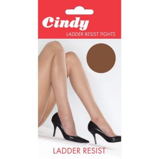 Cindy's 20 Denier Ladder Resist Tights - One Size (Rose Dust)