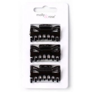 Ladies Basic Clamps - Black (4cm)