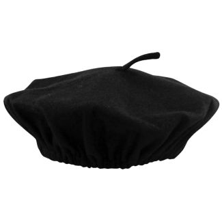 Ladies Beret Hats - Black