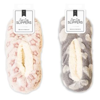 Wholesale Ladies Super Cosy Slippers - Assorted Design & Sizes 