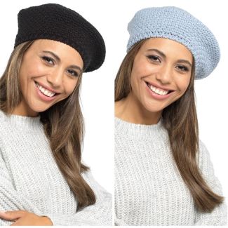 Ladies Beret Hat - Assorted Colours