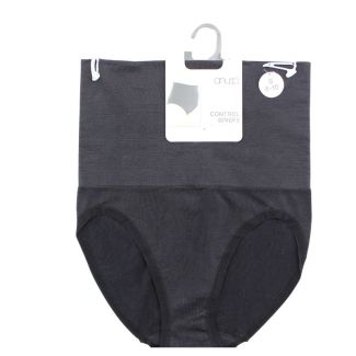 Ladies Shapewear Control Briefs - Black (Asst. Sizes)