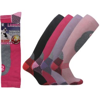 Ladies Technical Ski Socks - Assorted