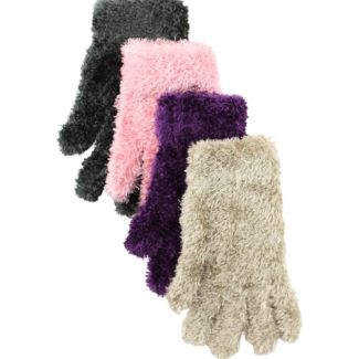 Ladies Thermal Feather Magic Gloves - Assorted Colours