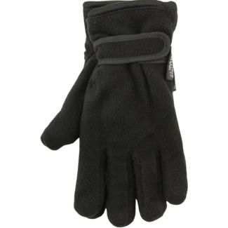 Ladies Thinsulate Polar Fleece Gloves - Black