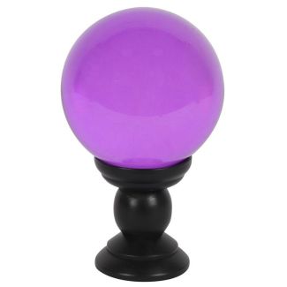 Wholesale Large Glass Crystal Ball on Stand -Black