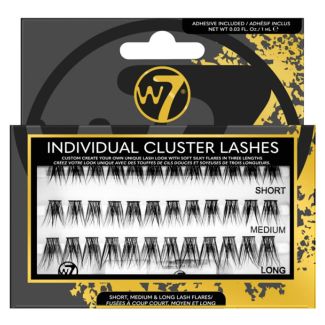 W7 Individual Cluster Lashes - Assorted Sizes 