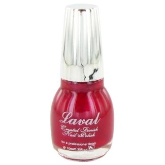 Wholesale Laval Crystal Finish Nail Polish - Wine