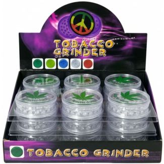 Leaf Design 2-Parts Plastic Handmuller  -  Amsterdam (5.7x2.5 cm)