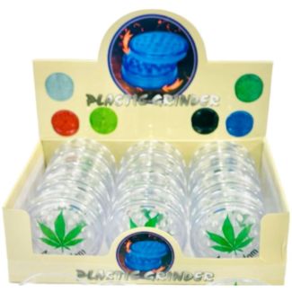 Leaf Design Amsterdam 3-Part Plastic Handmuller - Clear 
