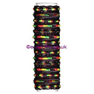 Leather Bracelet Assortment (PU391) (24 Pieces)